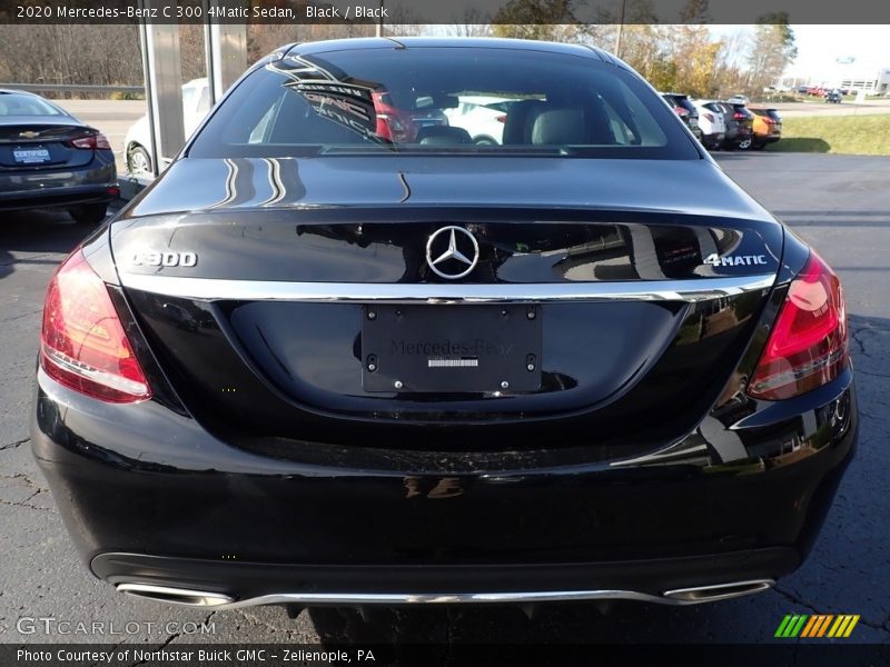 Black / Black 2020 Mercedes-Benz C 300 4Matic Sedan