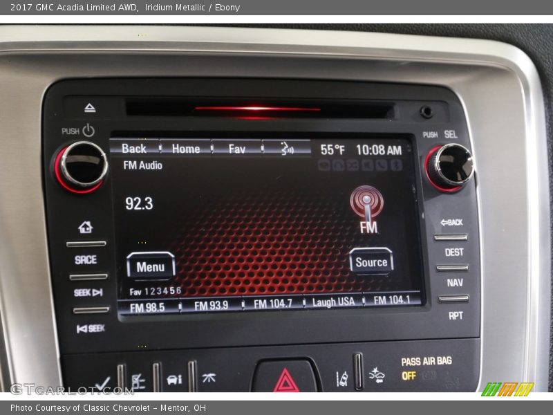 Iridium Metallic / Ebony 2017 GMC Acadia Limited AWD