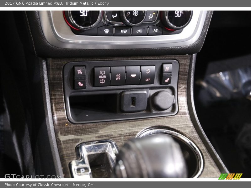Iridium Metallic / Ebony 2017 GMC Acadia Limited AWD