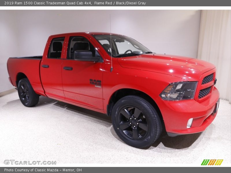 Flame Red / Black/Diesel Gray 2019 Ram 1500 Classic Tradesman Quad Cab 4x4