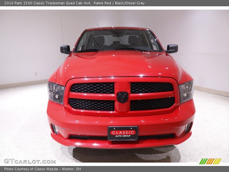 Flame Red / Black/Diesel Gray 2019 Ram 1500 Classic Tradesman Quad Cab 4x4