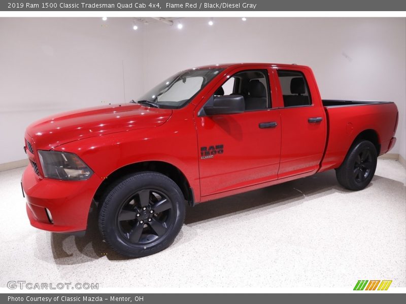 Flame Red / Black/Diesel Gray 2019 Ram 1500 Classic Tradesman Quad Cab 4x4