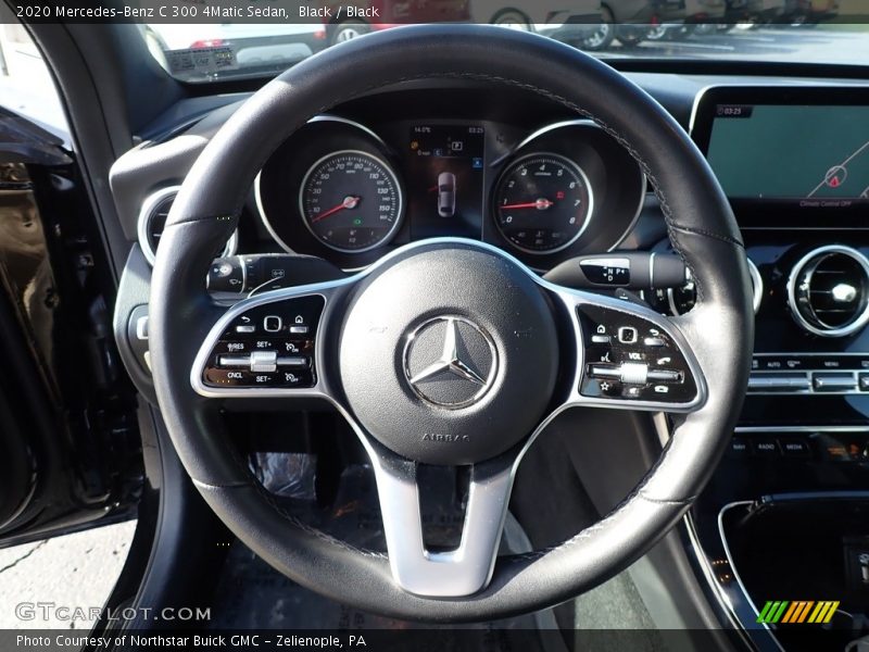 Black / Black 2020 Mercedes-Benz C 300 4Matic Sedan