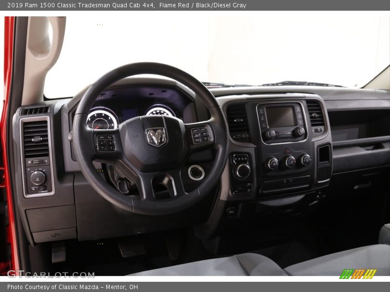 Flame Red / Black/Diesel Gray 2019 Ram 1500 Classic Tradesman Quad Cab 4x4