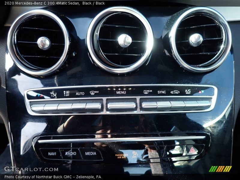 Black / Black 2020 Mercedes-Benz C 300 4Matic Sedan