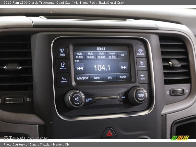 Flame Red / Black/Diesel Gray 2019 Ram 1500 Classic Tradesman Quad Cab 4x4