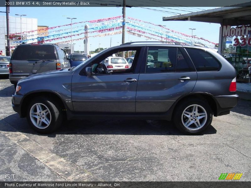 Steel Grey Metallic / Black 2003 BMW X5 4.4i