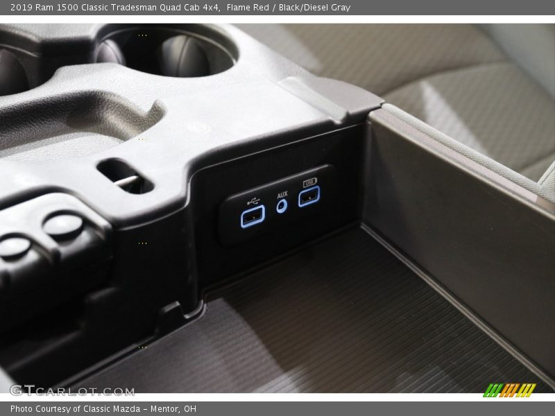 Flame Red / Black/Diesel Gray 2019 Ram 1500 Classic Tradesman Quad Cab 4x4