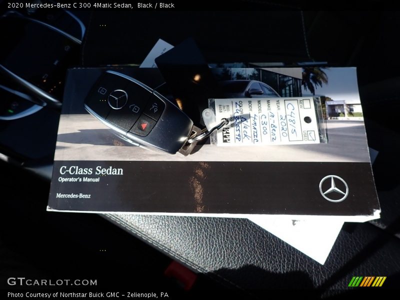 Black / Black 2020 Mercedes-Benz C 300 4Matic Sedan