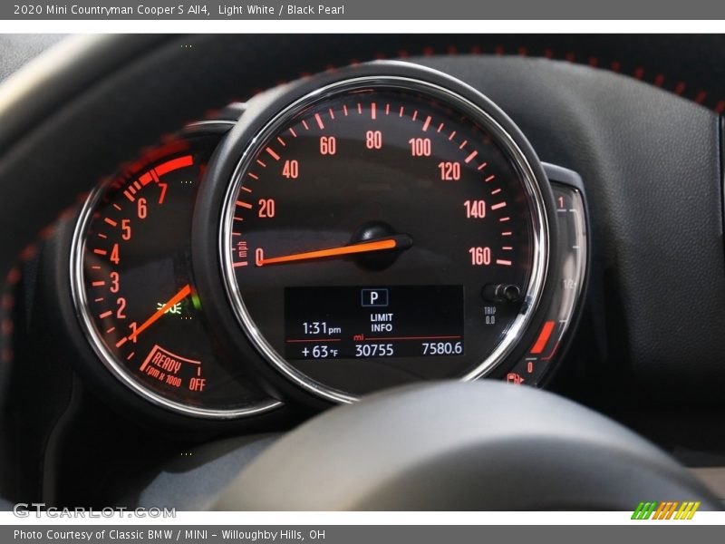  2020 Countryman Cooper S All4 Cooper S All4 Gauges