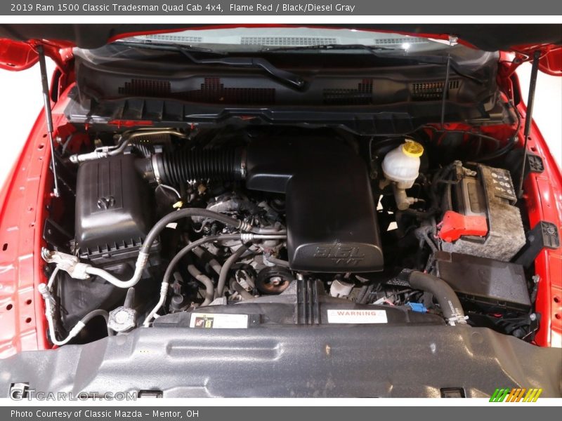 Flame Red / Black/Diesel Gray 2019 Ram 1500 Classic Tradesman Quad Cab 4x4