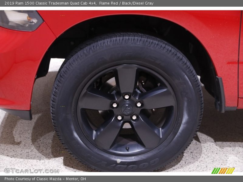 Flame Red / Black/Diesel Gray 2019 Ram 1500 Classic Tradesman Quad Cab 4x4