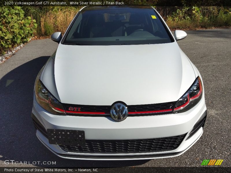 White Silver Metallic / Titan Black 2020 Volkswagen Golf GTI Autobahn
