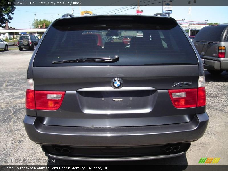 Steel Grey Metallic / Black 2003 BMW X5 4.4i