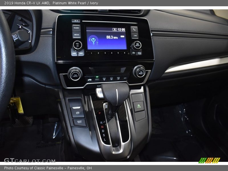 Platinum White Pearl / Ivory 2019 Honda CR-V LX AWD