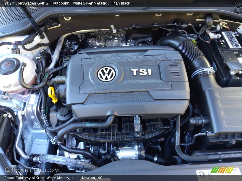  2020 Golf GTI Autobahn Engine - 2.0 Liter TSI Turbocharged DOHC 16-Valve VVT 4 Cylinder