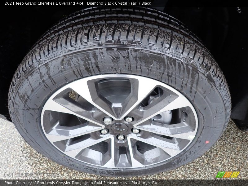 Diamond Black Crystal Pearl / Black 2021 Jeep Grand Cherokee L Overland 4x4