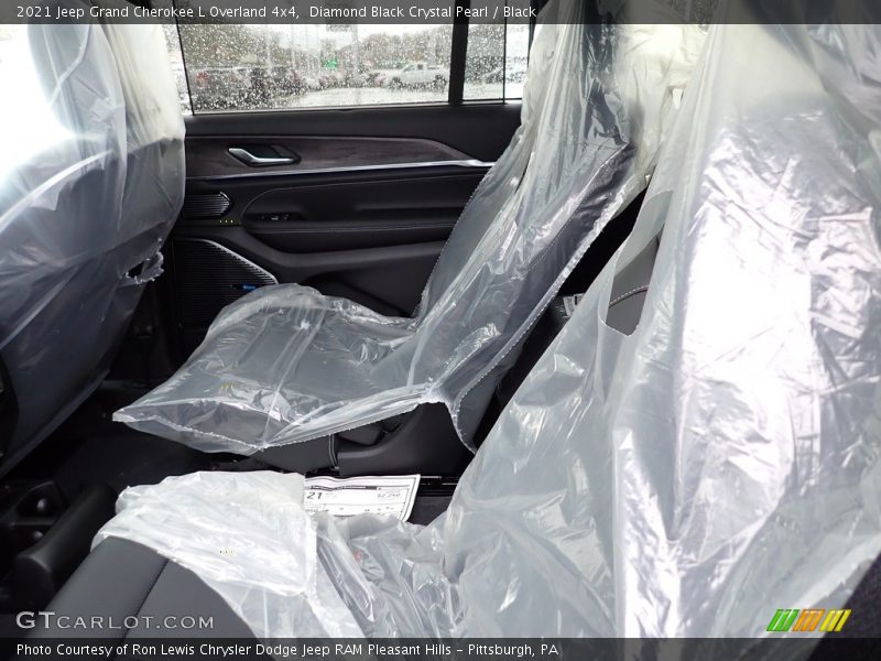 Diamond Black Crystal Pearl / Black 2021 Jeep Grand Cherokee L Overland 4x4