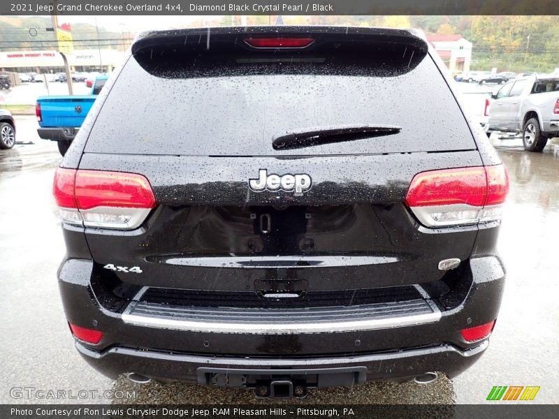 Diamond Black Crystal Pearl / Black 2021 Jeep Grand Cherokee Overland 4x4
