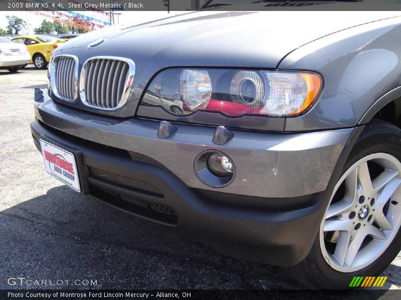 Steel Grey Metallic / Black 2003 BMW X5 4.4i