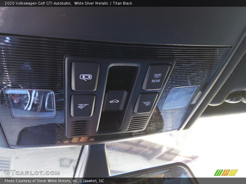White Silver Metallic / Titan Black 2020 Volkswagen Golf GTI Autobahn