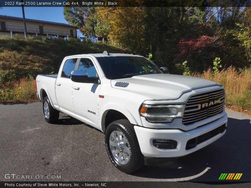 Bright White / Black 2022 Ram 2500 Laramie Crew Cab 4x4