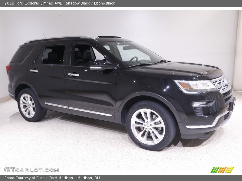 Shadow Black / Ebony Black 2018 Ford Explorer Limited 4WD
