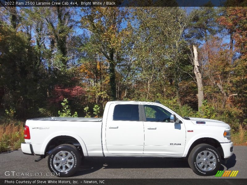 Bright White / Black 2022 Ram 2500 Laramie Crew Cab 4x4