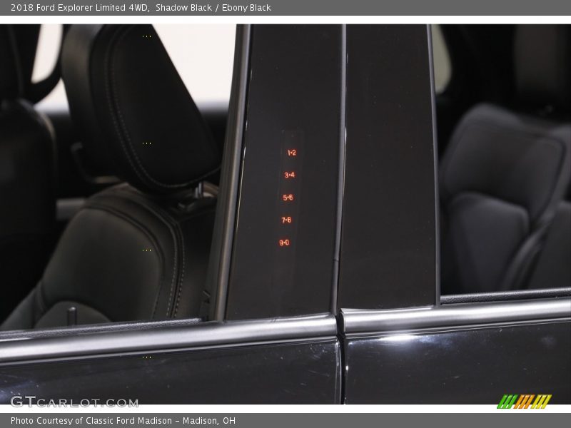 Shadow Black / Ebony Black 2018 Ford Explorer Limited 4WD