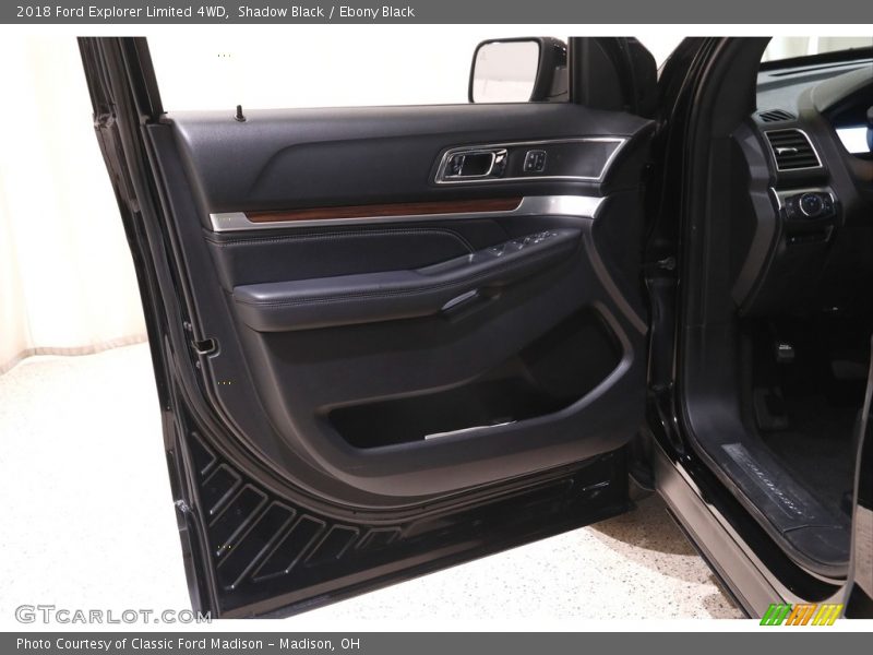Shadow Black / Ebony Black 2018 Ford Explorer Limited 4WD