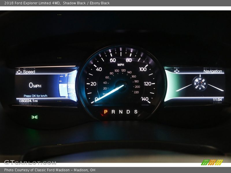 Shadow Black / Ebony Black 2018 Ford Explorer Limited 4WD