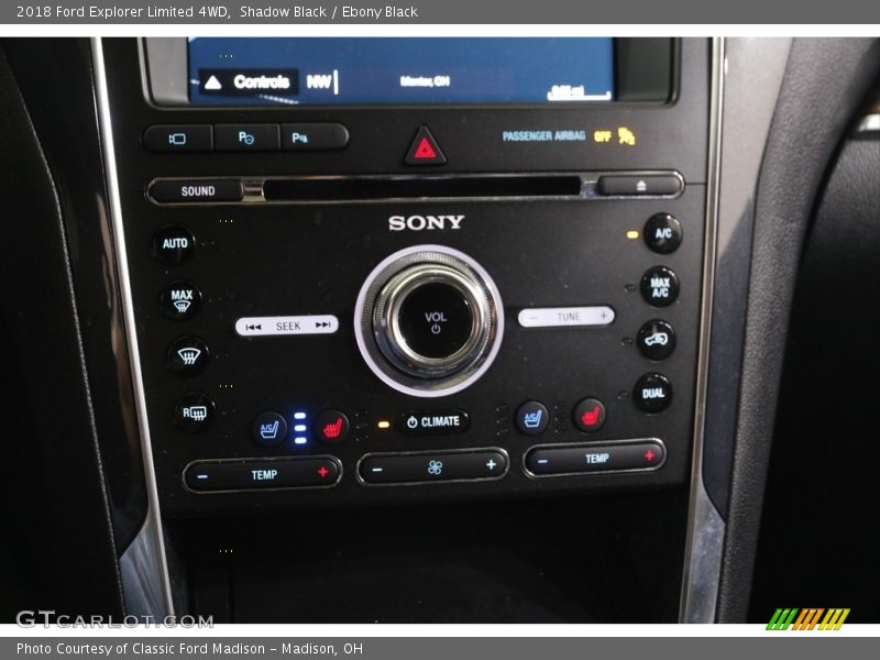 Shadow Black / Ebony Black 2018 Ford Explorer Limited 4WD