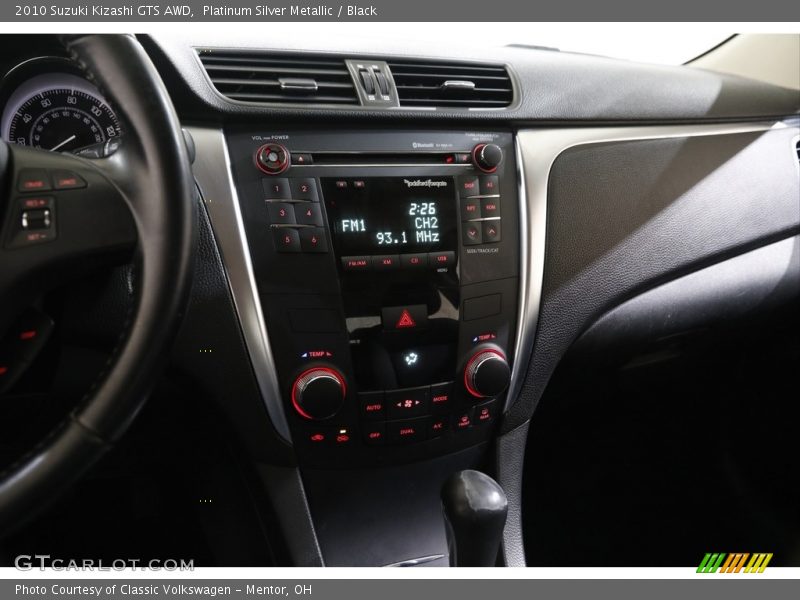 Platinum Silver Metallic / Black 2010 Suzuki Kizashi GTS AWD