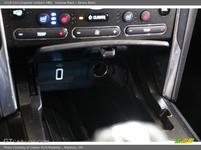 Shadow Black / Ebony Black 2018 Ford Explorer Limited 4WD