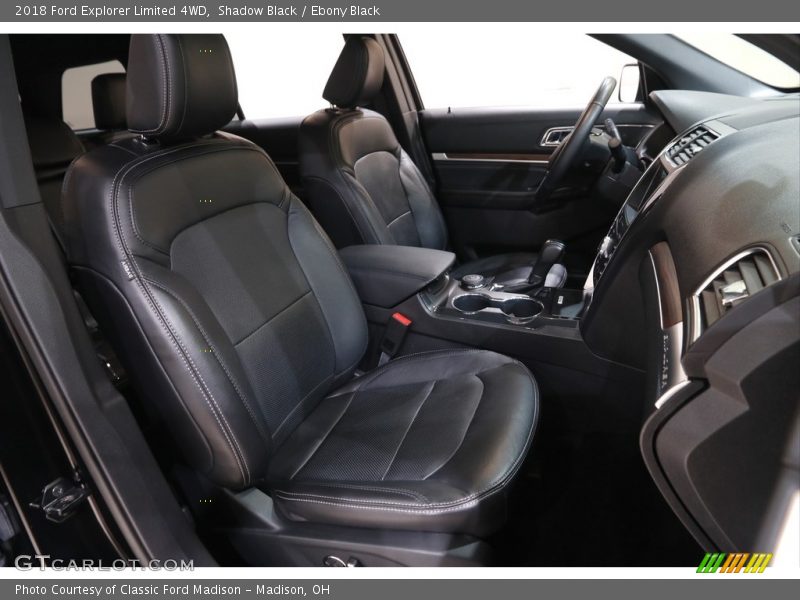 Shadow Black / Ebony Black 2018 Ford Explorer Limited 4WD