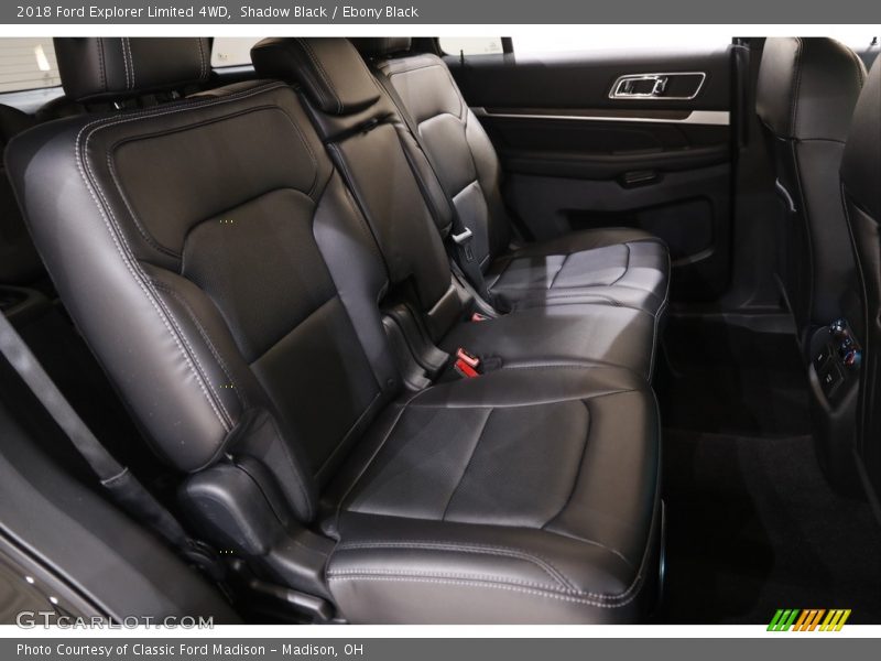 Shadow Black / Ebony Black 2018 Ford Explorer Limited 4WD