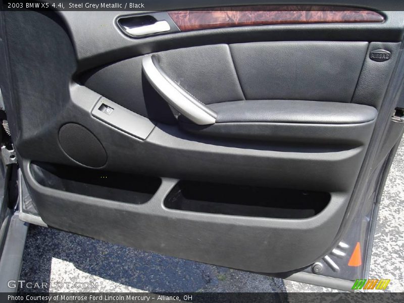 Steel Grey Metallic / Black 2003 BMW X5 4.4i