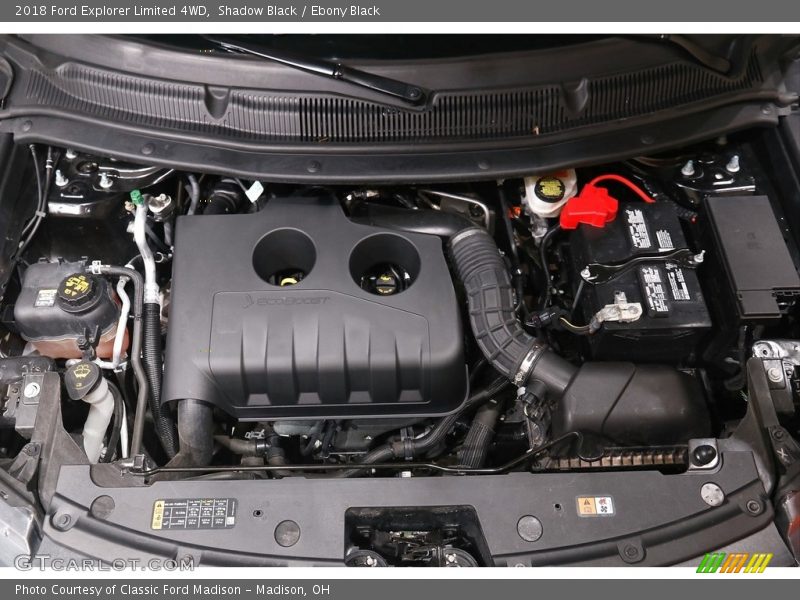 Shadow Black / Ebony Black 2018 Ford Explorer Limited 4WD