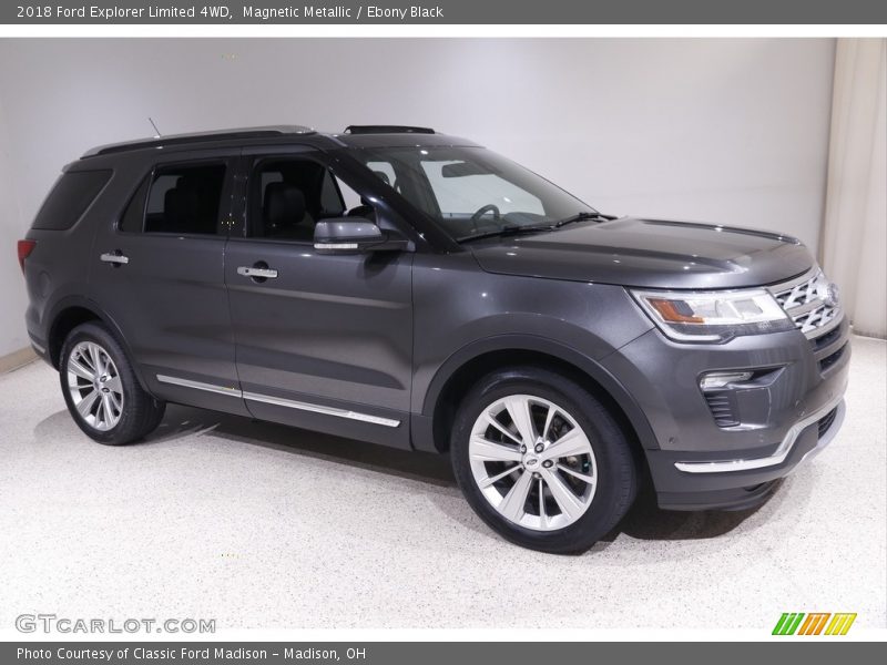 Magnetic Metallic / Ebony Black 2018 Ford Explorer Limited 4WD
