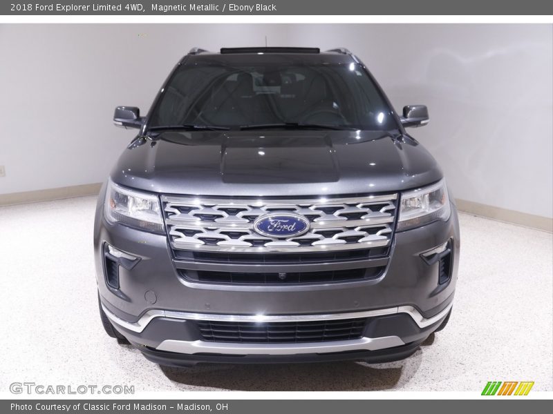 Magnetic Metallic / Ebony Black 2018 Ford Explorer Limited 4WD