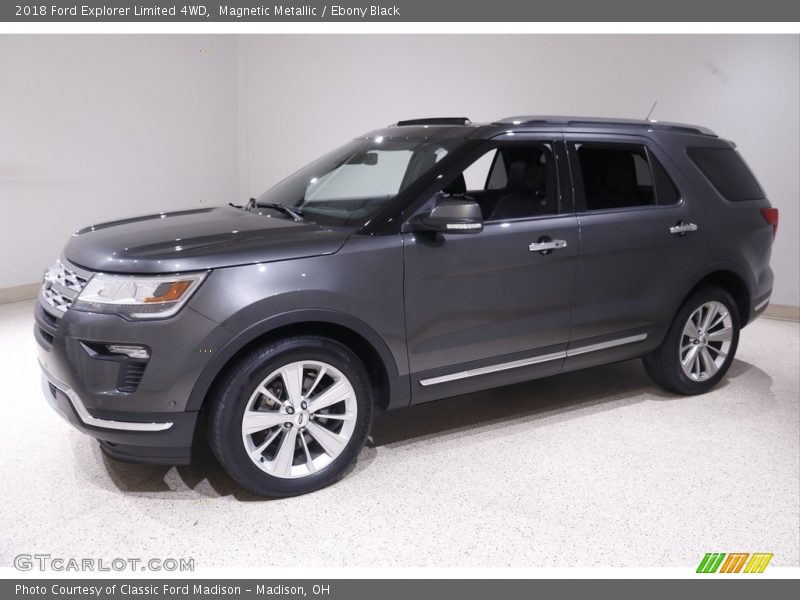 Magnetic Metallic / Ebony Black 2018 Ford Explorer Limited 4WD