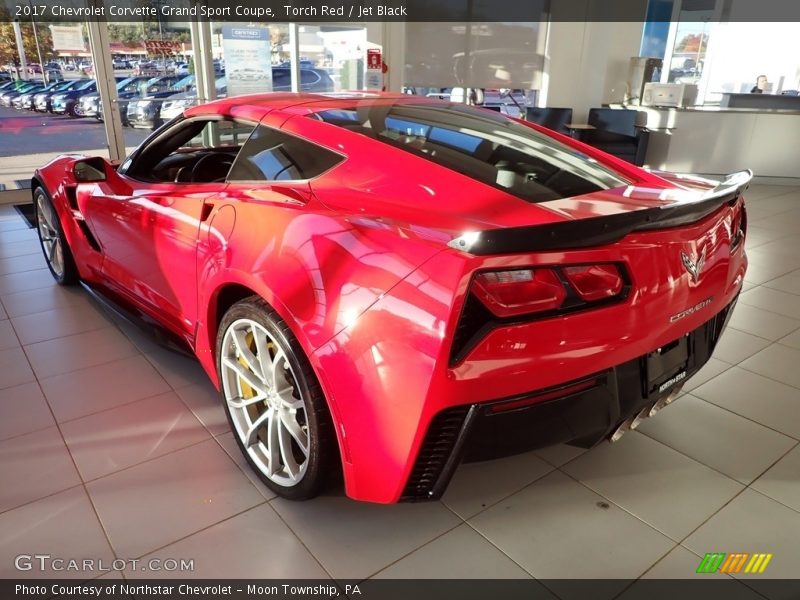 Torch Red / Jet Black 2017 Chevrolet Corvette Grand Sport Coupe