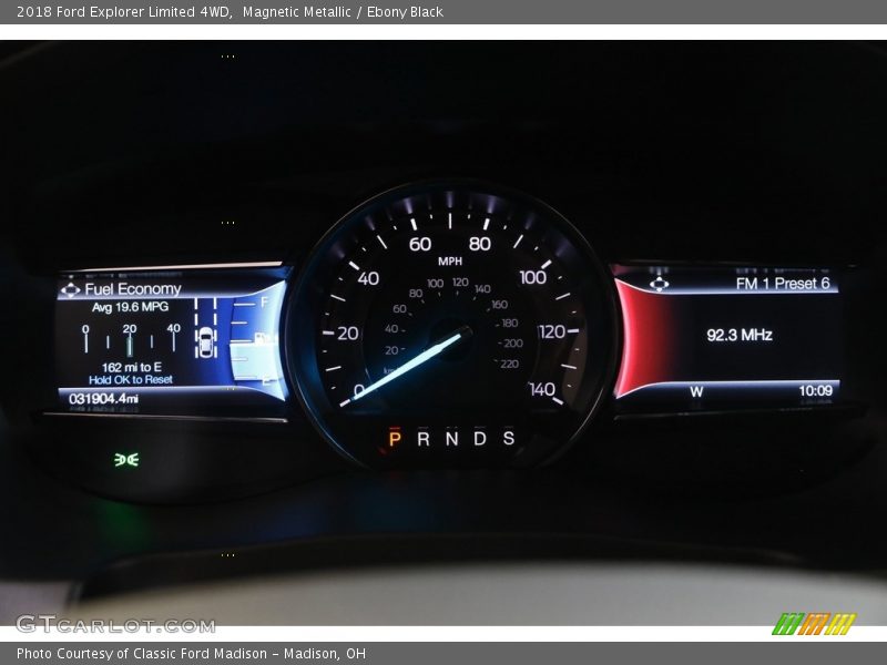 Magnetic Metallic / Ebony Black 2018 Ford Explorer Limited 4WD
