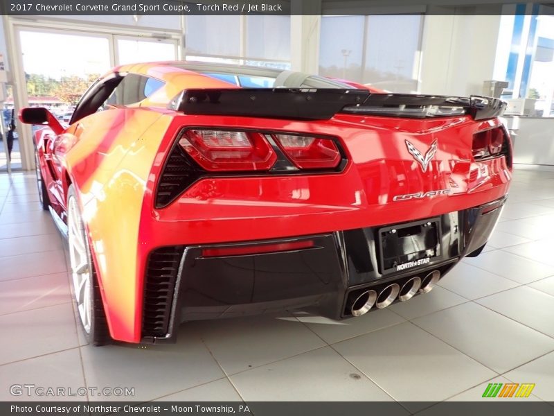 Torch Red / Jet Black 2017 Chevrolet Corvette Grand Sport Coupe