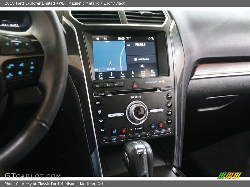 Magnetic Metallic / Ebony Black 2018 Ford Explorer Limited 4WD