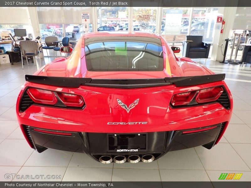 Torch Red / Jet Black 2017 Chevrolet Corvette Grand Sport Coupe