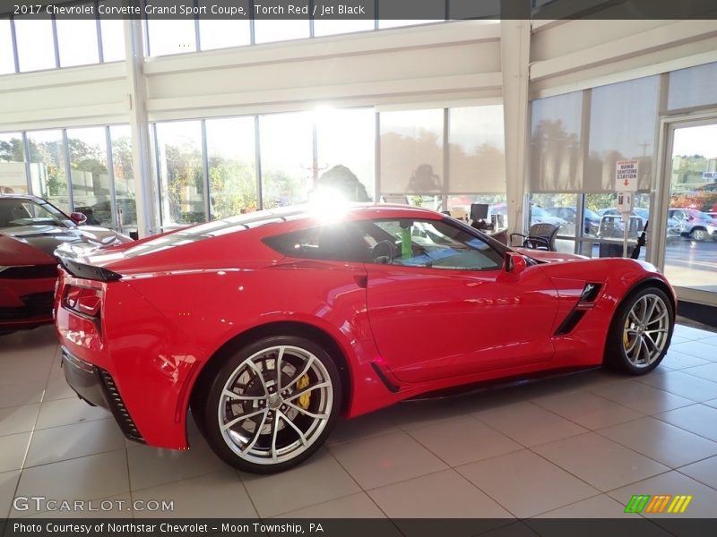 Torch Red / Jet Black 2017 Chevrolet Corvette Grand Sport Coupe