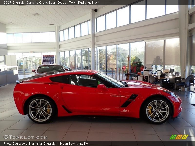 Torch Red / Jet Black 2017 Chevrolet Corvette Grand Sport Coupe