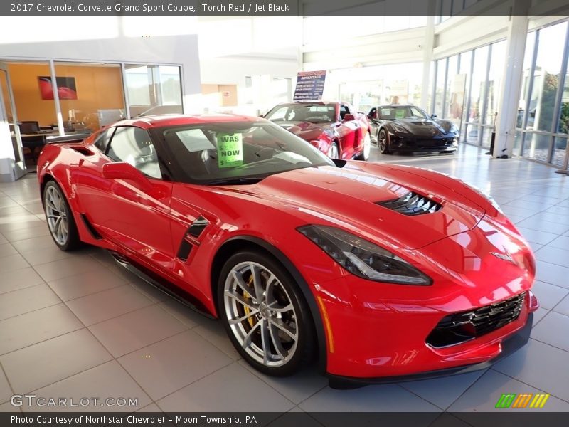 Torch Red / Jet Black 2017 Chevrolet Corvette Grand Sport Coupe