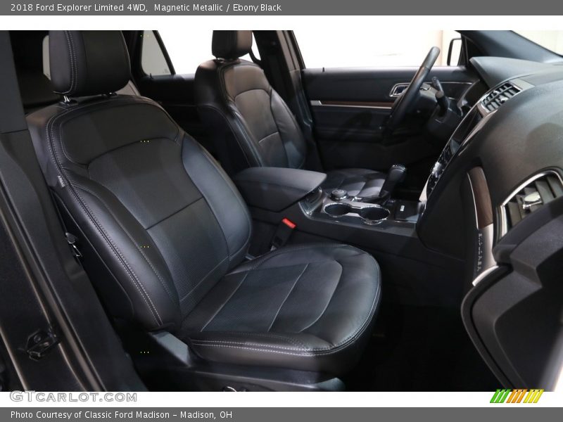 Magnetic Metallic / Ebony Black 2018 Ford Explorer Limited 4WD
